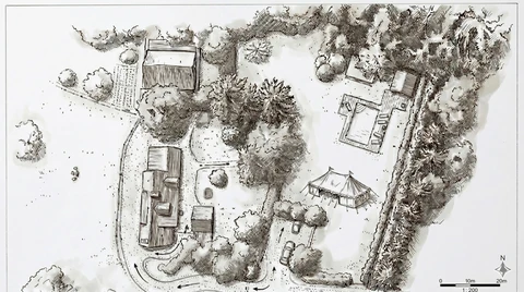 Plan du Domaine de Montaubois