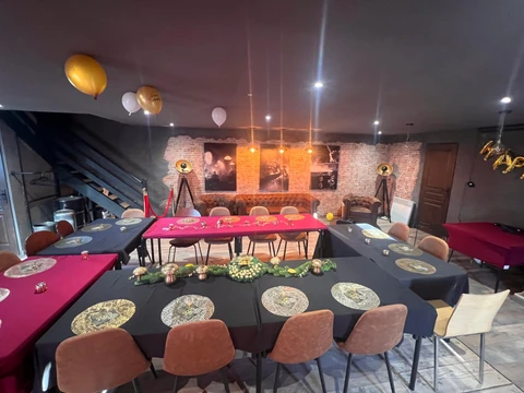 Réception dans la salle Jazz