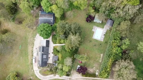 Le domaine vu du ciel