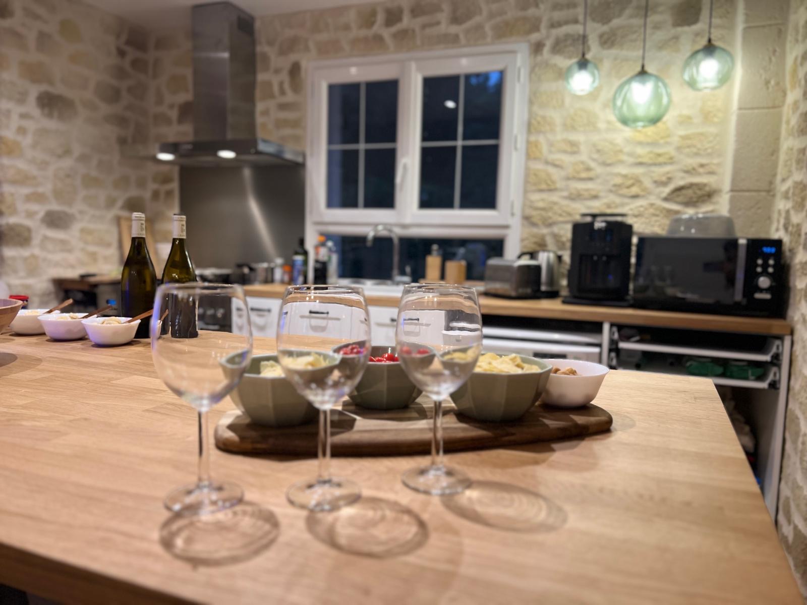Espace détente de la villa Montaubois à deux pas de Fontainebleau