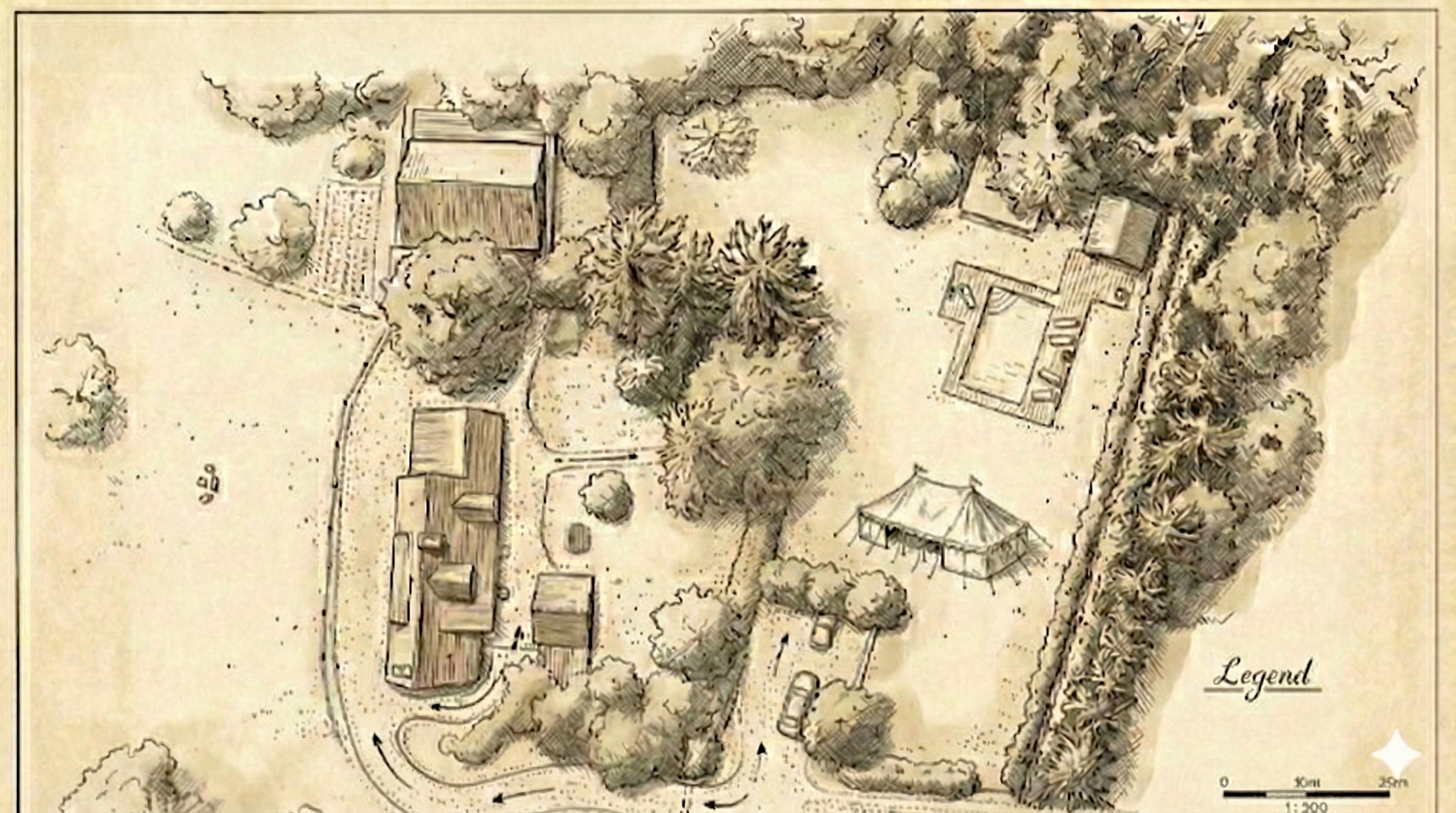 Plan du Domaine de Montaubois