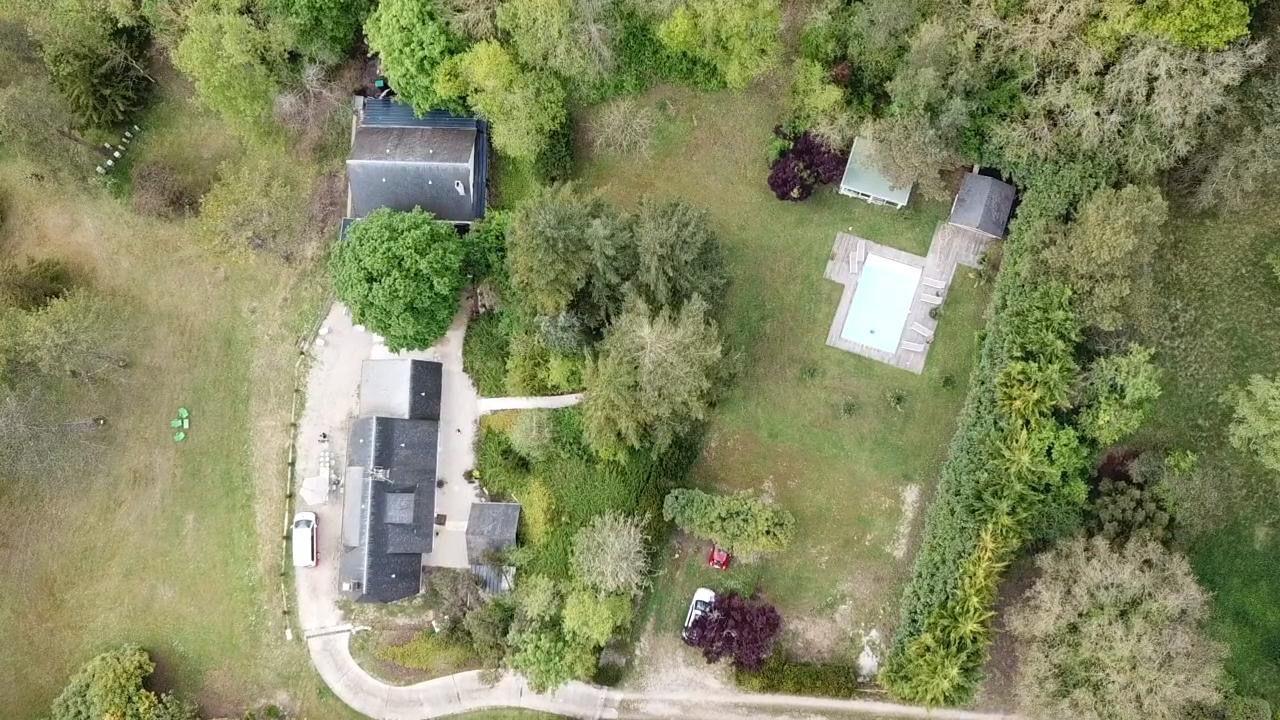 Vue aérienne du domaine